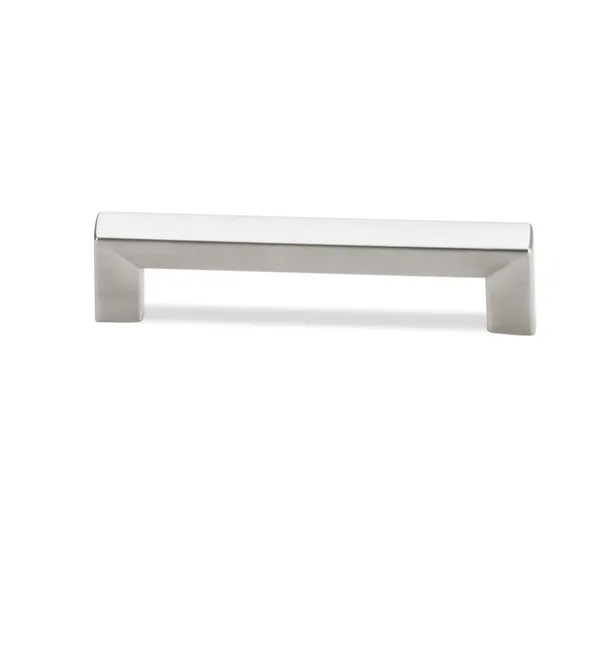 TIRADOR METALICO 96 MM    NIQUEL CEPILLA